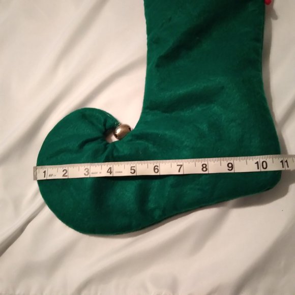 StealStreet SS-UG-AMA-513 Green Snowflake 18" Dancing Holiday Stocking - Picture 8 of 10